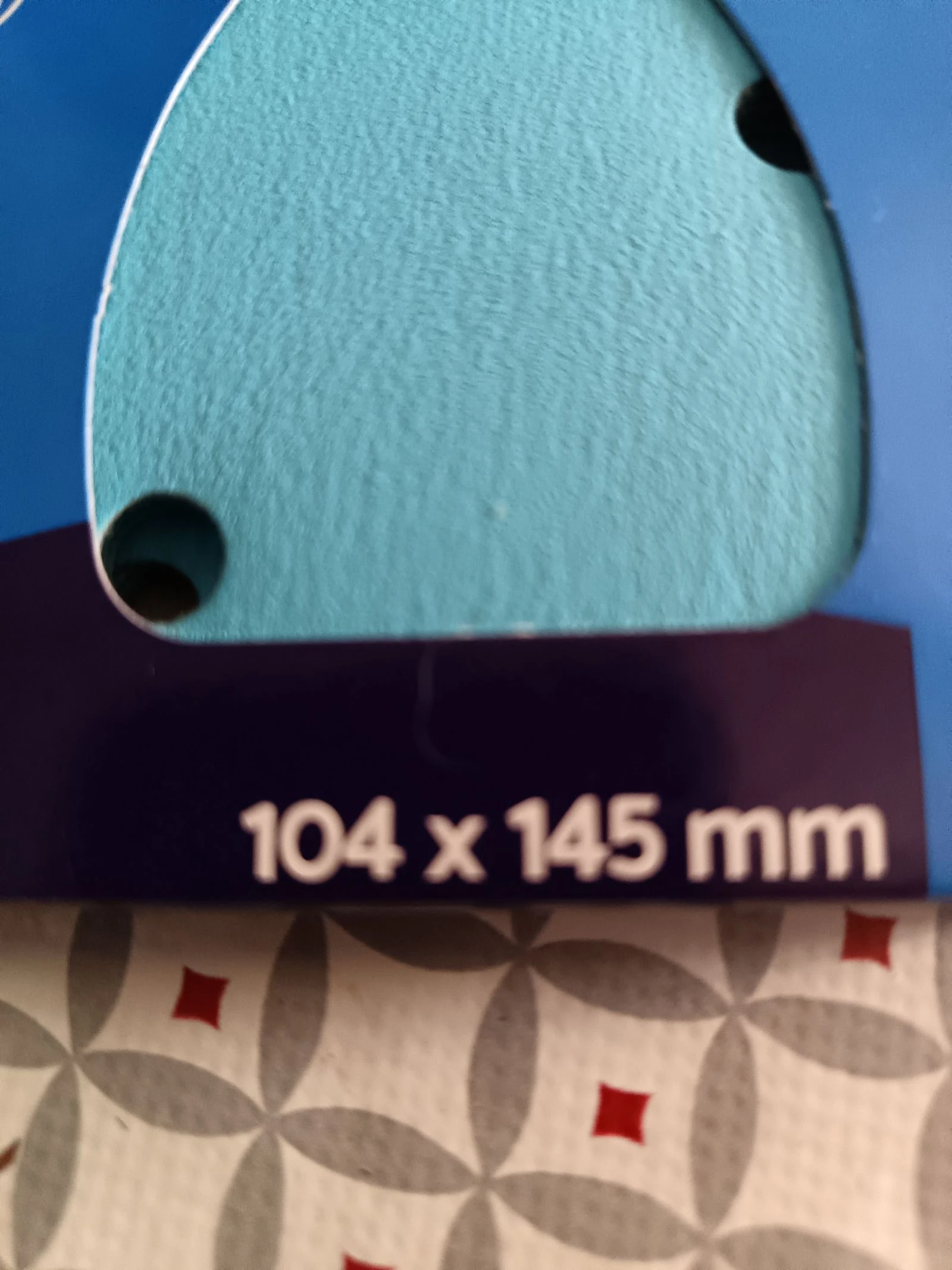 Lote de 2 pacotes de discos de lixamento Delta Spectrum 104 x 145 mm Novos – photo 4